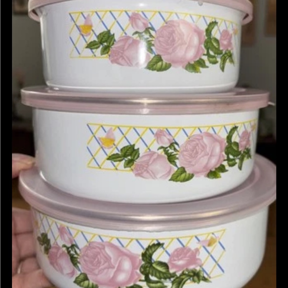 Floral Design Storage Container Set